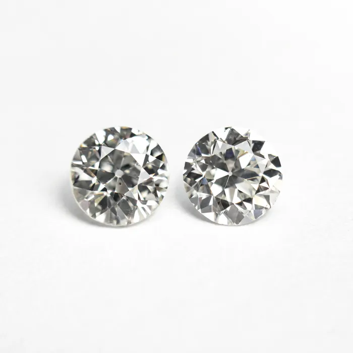 Rings Misfit Diamonds 099cttw 2pc 510x503x302mm 503x498x309mm SI HI Old European Cut Matching Pair 2443902 Rings Misfit Diamonds 099cttw 2pc 510x503x302mm 503x498x309mm SI HI Old European Cut Matching Pair 2443902