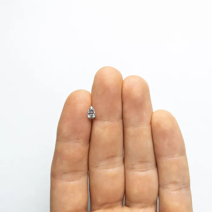 Rings Misfit Diamonds Fancy Blue Brilliant Diamond 045ct Pear