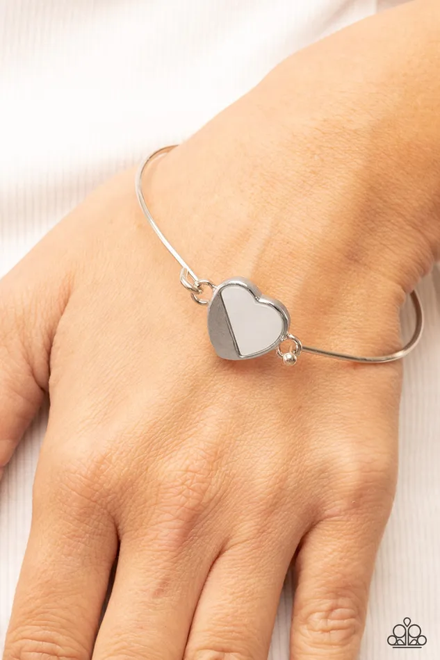 Rings Paparazzi Accessories Hidden Intentions White