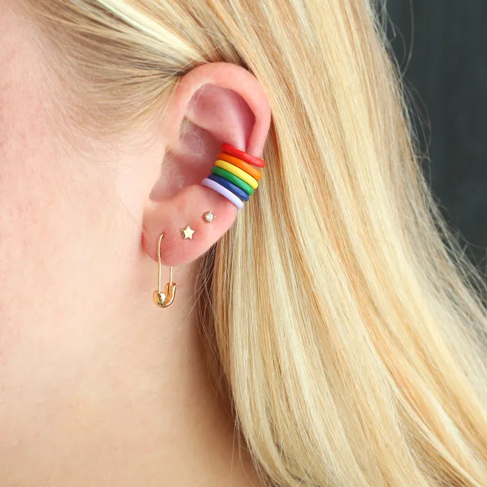Tiny Star Stud Earrings Kris Nations Earrings