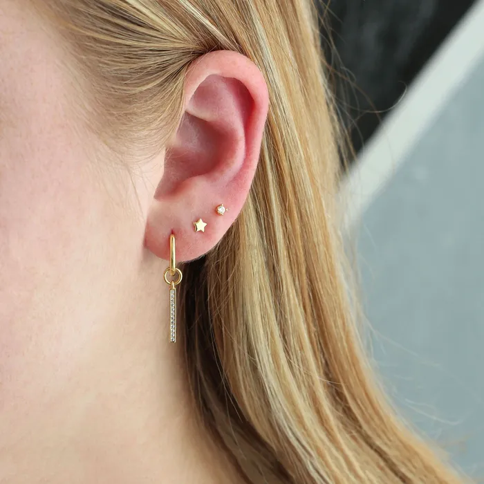 Tiny Star Stud Earrings Kris Nations Earrings