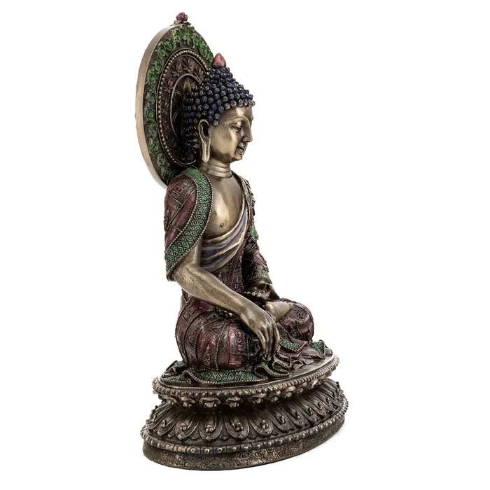 Top Land Trading Earrings Shakyamuni Buddha The Awakened Statue