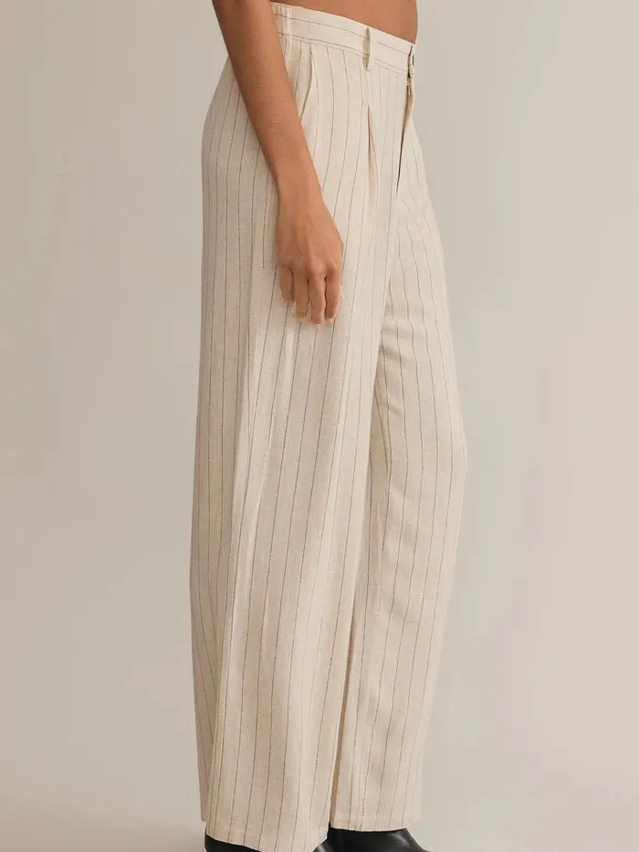 Z Supply Bennett Pinstripe Pant Z Supply Earrings