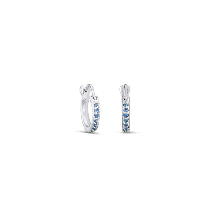 Alexis Jae Earrings Sapphire Huggie Earrings