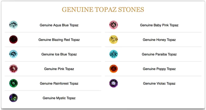 Anatometal Earrings threadless 4mm Queen Crown End in Gold with Passion Topaz