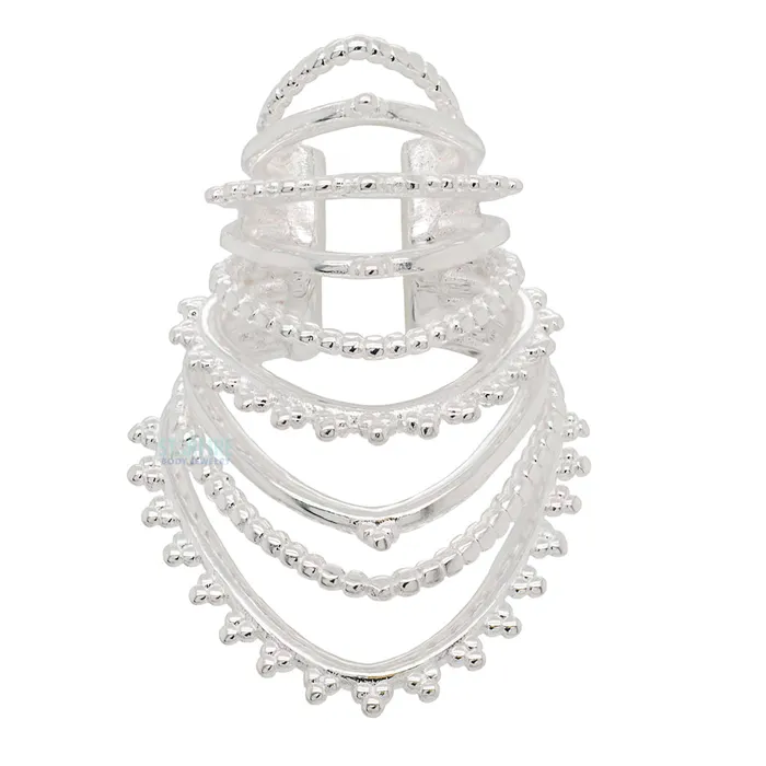 Beaded Warrior EAR CUFF non piercing Tawapa Earrings