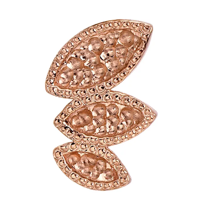 Body Vision BVLA Brightly Threaded End in Gold Earrings