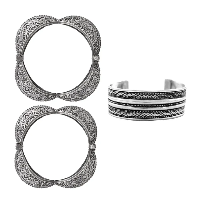 Bracelets Teejh Teejh Maahi Stacked Bracelet Set