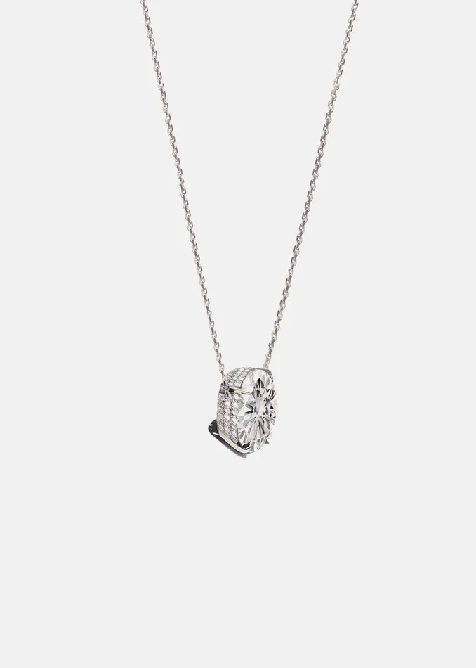 Cerr Oval Diamond Necklace KATKIM Necklaces