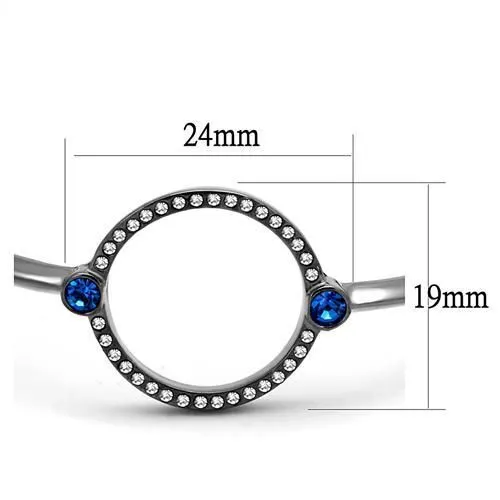 CJE2792 Wholesale Womens Stainless Steel Circle Cuff Bracelet Green Bracelets CJE2792 Wholesale Womens Stainless Steel Circle Cuff Bracelet Green Bracelets