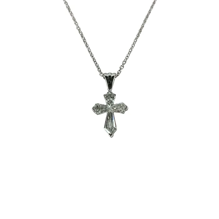 Donald Haack Diamonds Necklaces Diamond Cross Necklace