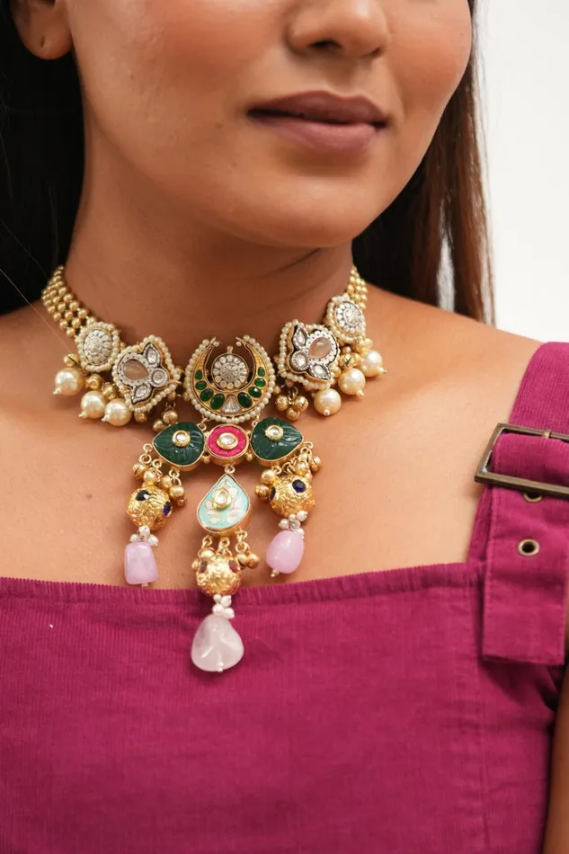 Earrings Prachi Tribal Choker Banjaran Collection Attrangi Earrings Prachi Tribal Choker Banjaran Collection Attrangi