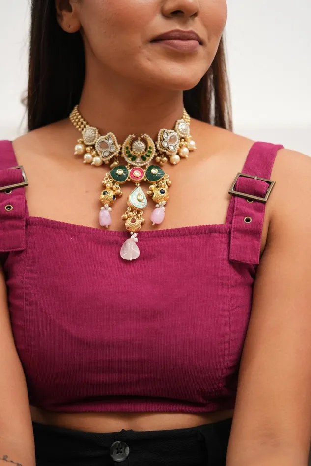 Earrings Prachi Tribal Choker Banjaran Collection Attrangi Earrings Prachi Tribal Choker Banjaran Collection Attrangi