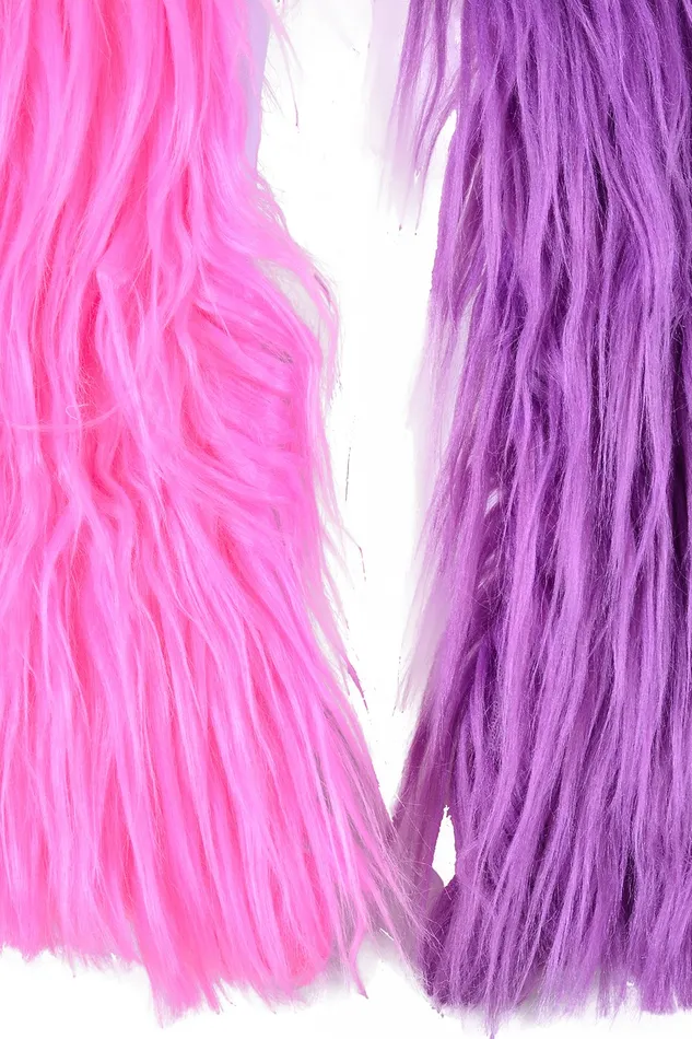 Earrings THE LUMI SHOP PinkPurple Fuzzy Jacket Earrings THE LUMI SHOP PinkPurple Fuzzy Jacket