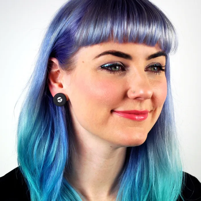 Earrings VincaUSA Vinyl Record Earrings For the vintage vinyl music enthusiast