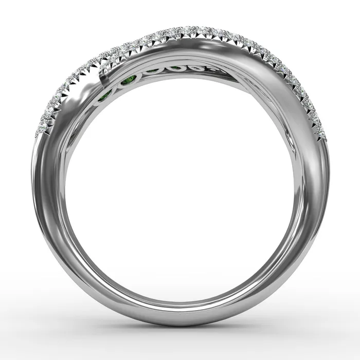 Fana Rings Emerald Diamond Ring Fana Rings Emerald Diamond Ring