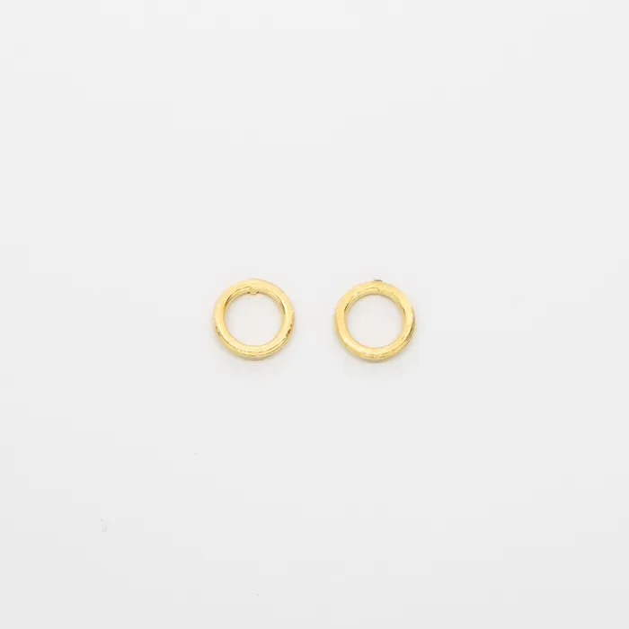 fejn KS Earrings satin circle stud