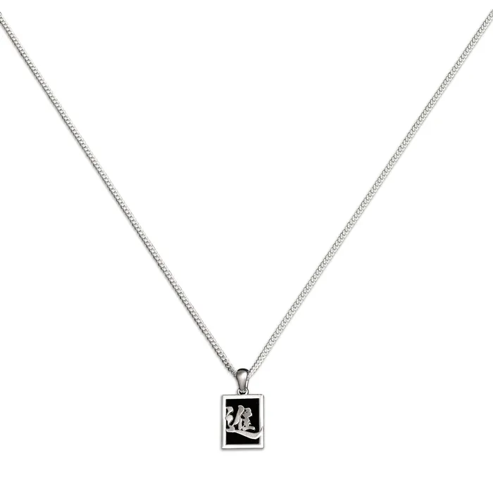 LOUPN Necklaces ASCEND Pendant Necklace Sterling Silver 20