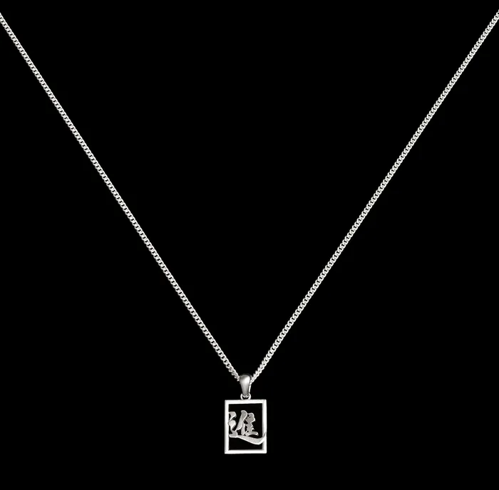 LOUPN Necklaces ASCEND Pendant Necklace Sterling Silver 20