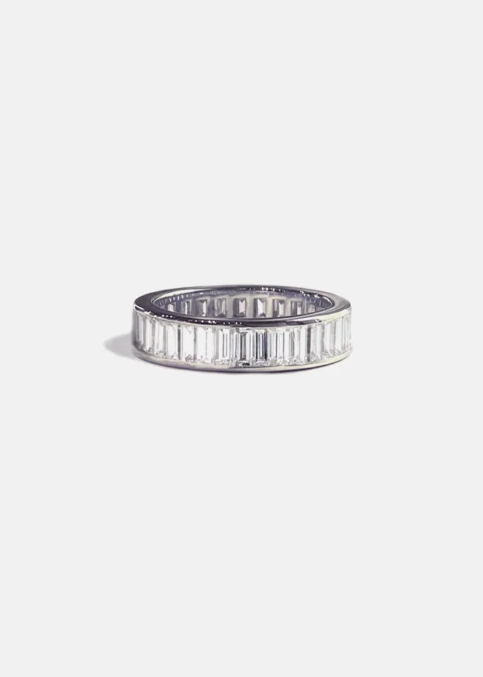 Mens ternal Baguette Cascade Band KATKIMfinejewelry Rings