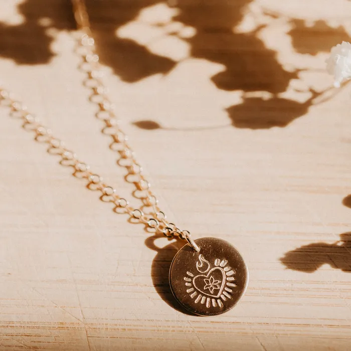 Most Chaste Heart of Saint Joseph Necklace Stella Tide Necklaces