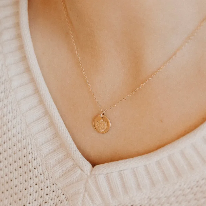 Most Chaste Heart of Saint Joseph Necklace Stella Tide Necklaces