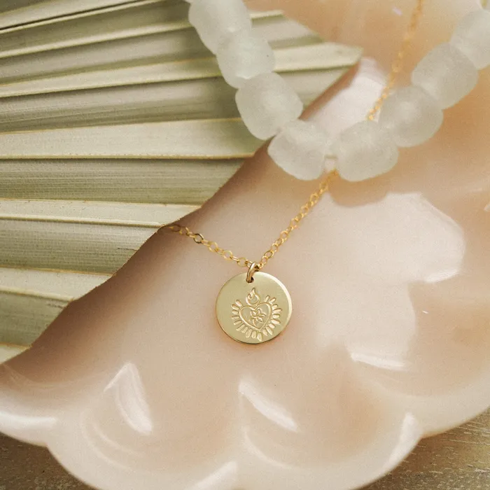 Most Chaste Heart of Saint Joseph Necklace Stella Tide Necklaces