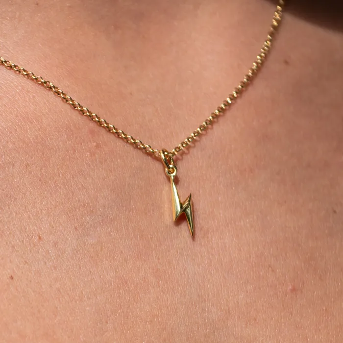 Necklaces Lily Charmed Lightning Bolt Necklace