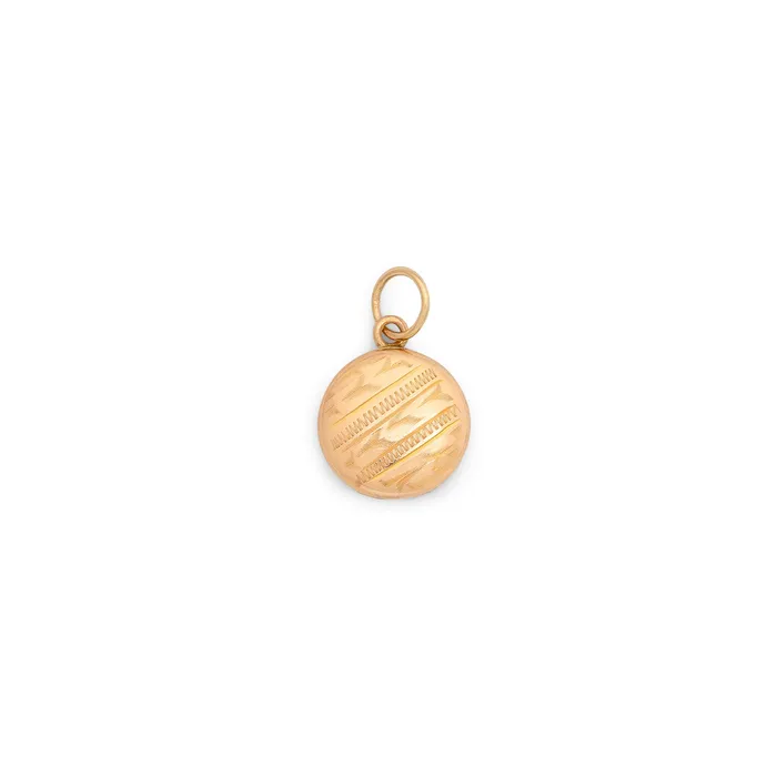 Necklaces Miniature 10K Gold Locket Charm Vintage