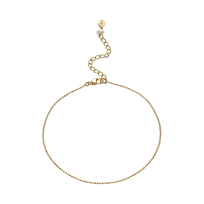Necklaces Scream Pretty Hannah Martin Ball Chain Anklet Necklaces Scream Pretty Hannah Martin Ball Chain Anklet
