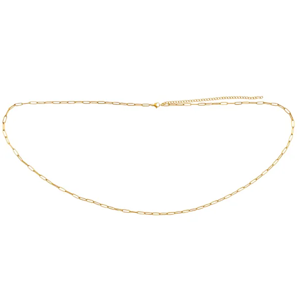 Necklaces Viola Paper Clip Waist Chain Ellie Vail