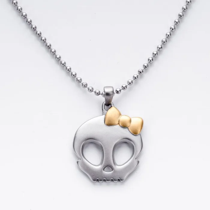 Necklaces Zapps Clothing Skullistic Chic Skull Necklace