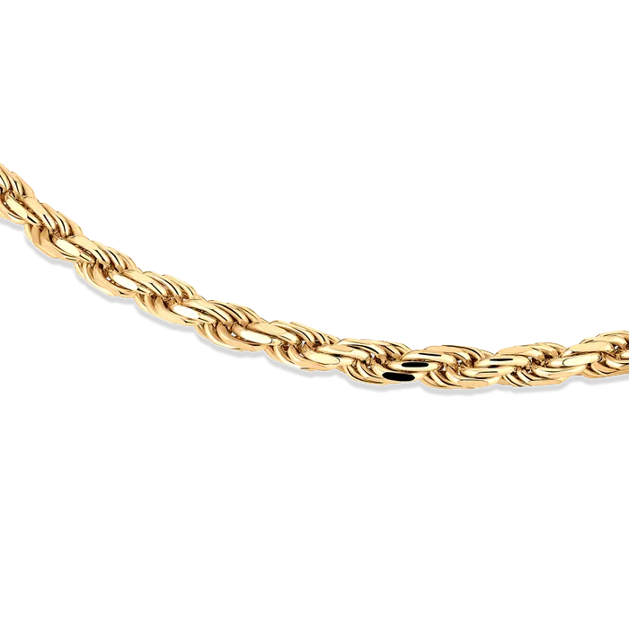Oxford Necklaces Rope Chain Gold Vermeil 35mm Oxford Necklaces Rope Chain Gold Vermeil 35mm