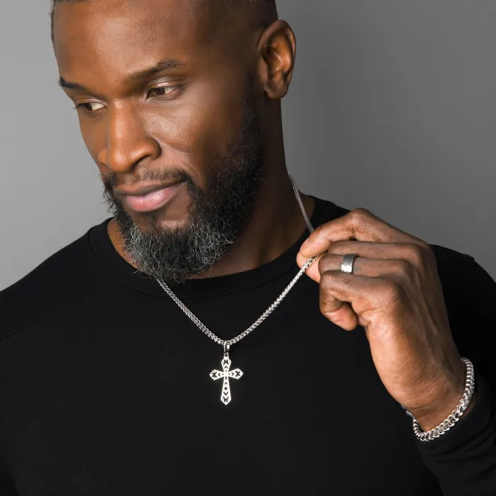 Proclamation Jewelry Necklaces Honor Silver Cross Pendant