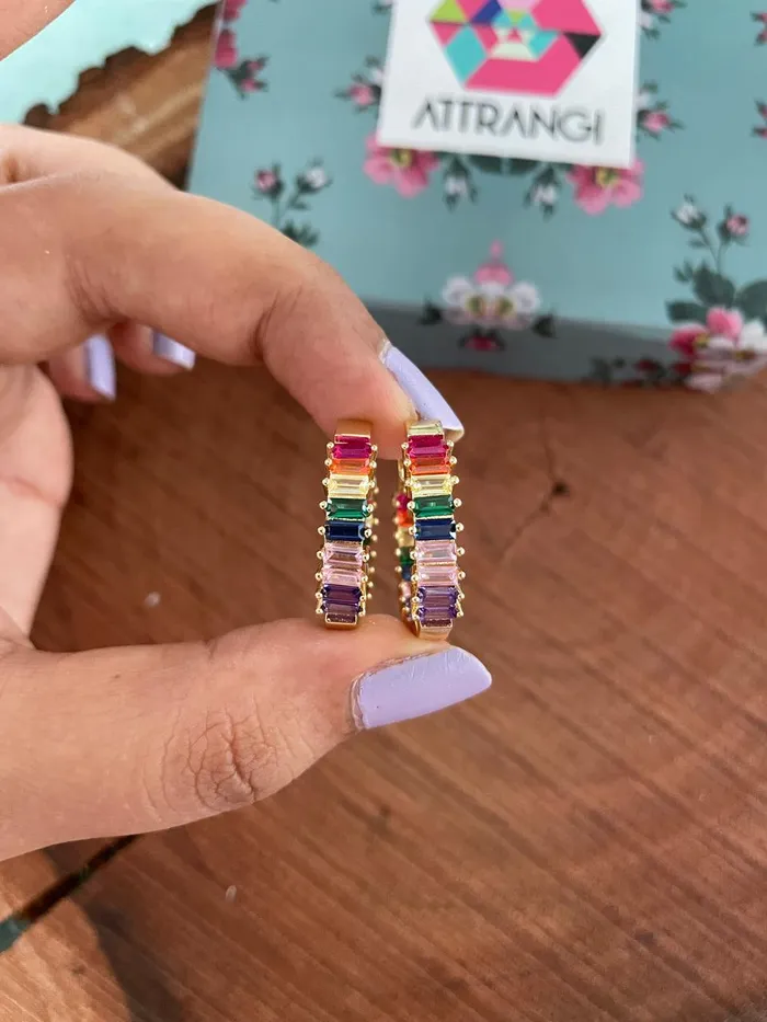 Rings attrangi1 Multi GemStone Bali