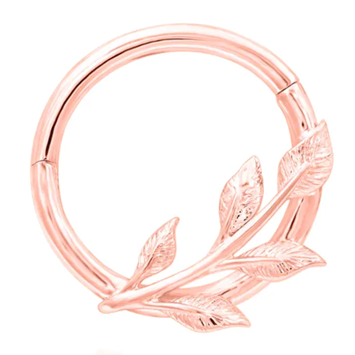 Rings Junipurr Jewelry Terra Hinge Ring Clicker in Gold