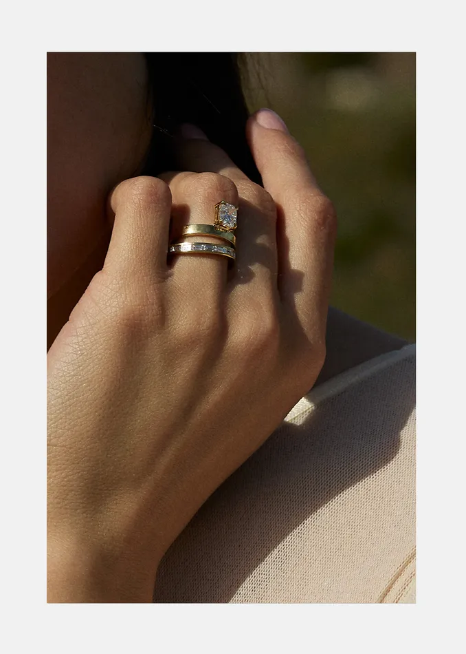 Rings KATKIMfinejewelry ternal Baguette Band
