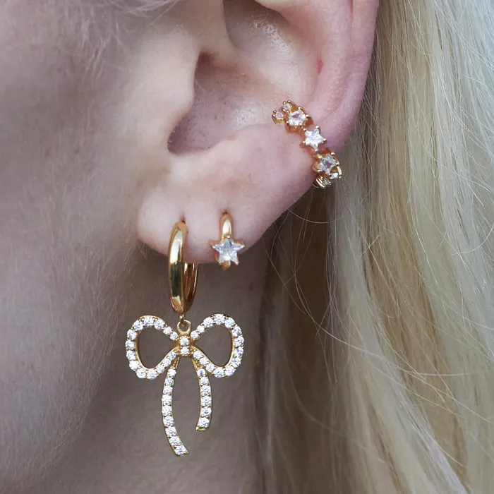 Scream Pretty Earrings Sparkling Star Single Ear Cuff Scream Pretty Earrings Sparkling Star Single Ear Cuff