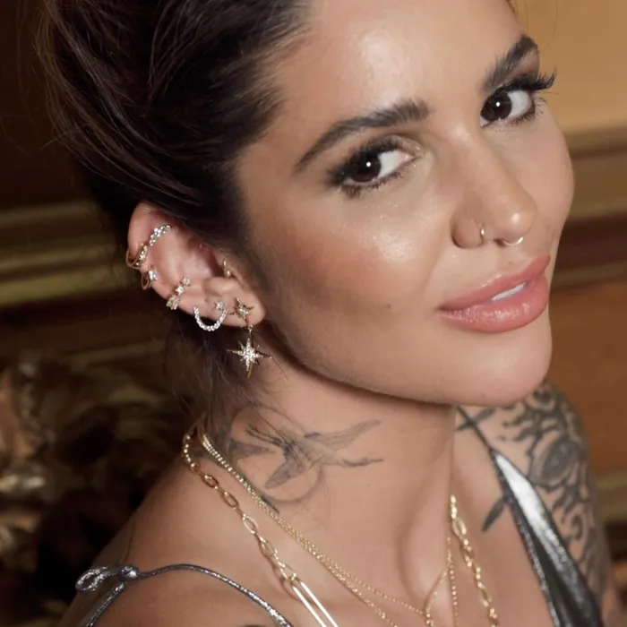 Scream Pretty Earrings Sparkling Star Single Ear Cuff Scream Pretty Earrings Sparkling Star Single Ear Cuff
