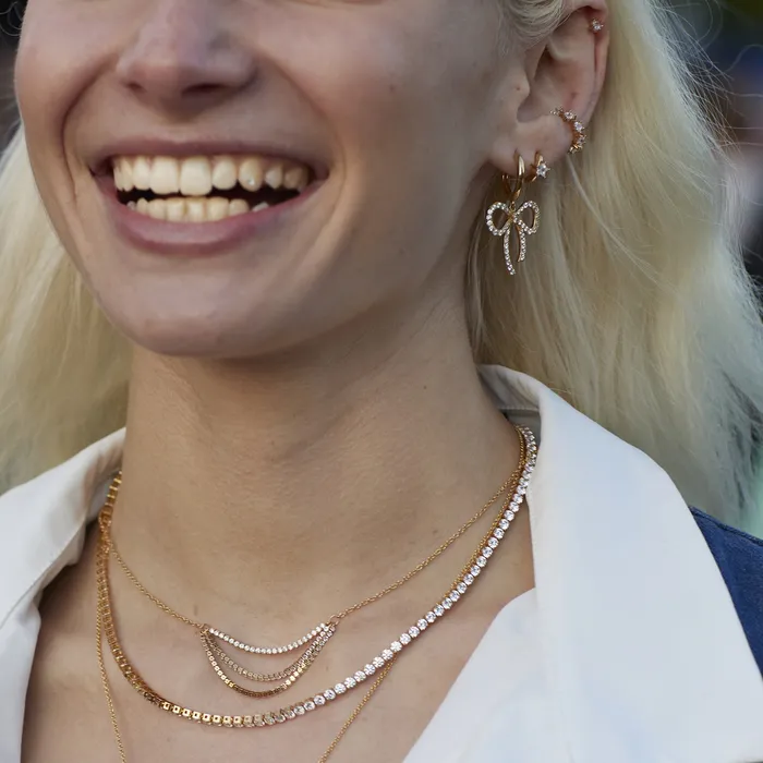 Scream Pretty Earrings Sparkling Star Single Ear Cuff Scream Pretty Earrings Sparkling Star Single Ear Cuff