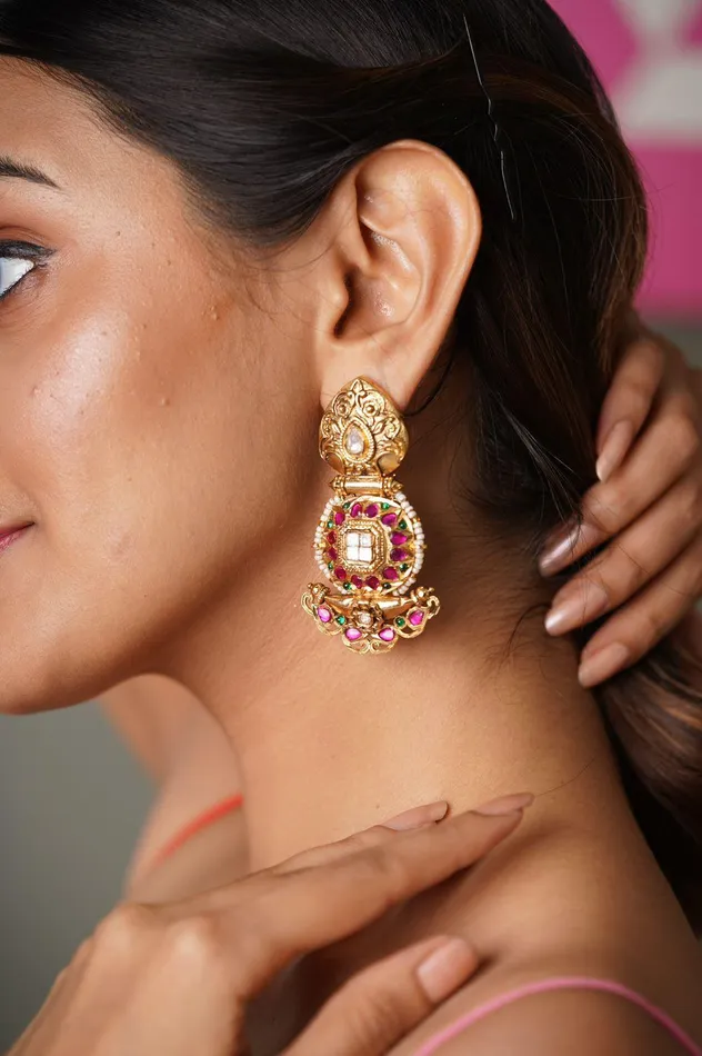 Sone Pe Suhaga Mid Sized Earrings Sone Pe Suhaga Collection Attrangi Earrings