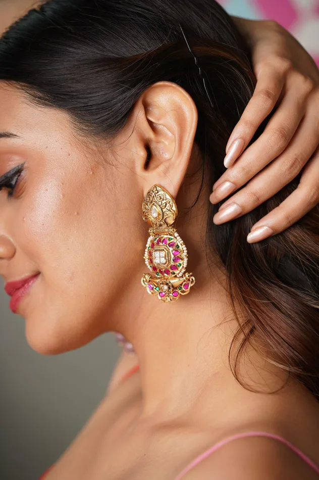 Sone Pe Suhaga Mid Sized Earrings Sone Pe Suhaga Collection Attrangi Earrings