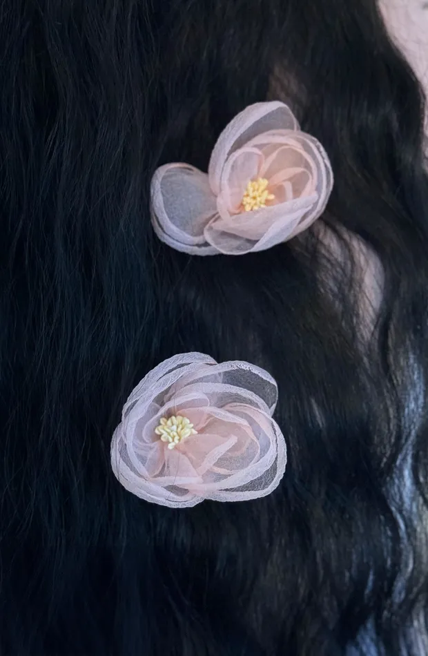 Stonehart Jewelry Earrings Century Flower Hair pins Stonehart Jewelry Earrings Century Flower Hair pins