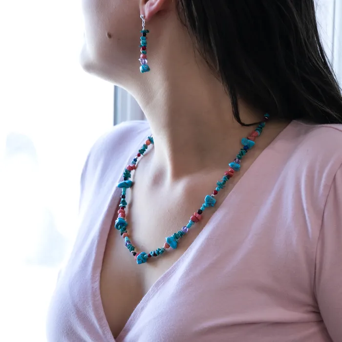 TSkies Jewelry Bead Maiden Sunset Skies Bead Necklace Necklaces