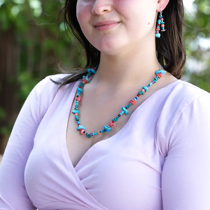 TSkies Jewelry Bead Maiden Sunset Skies Bead Necklace Necklaces