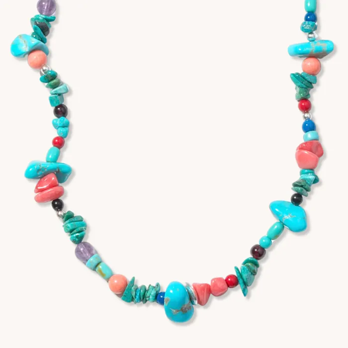 TSkies Jewelry Bead Maiden Sunset Skies Bead Necklace Necklaces