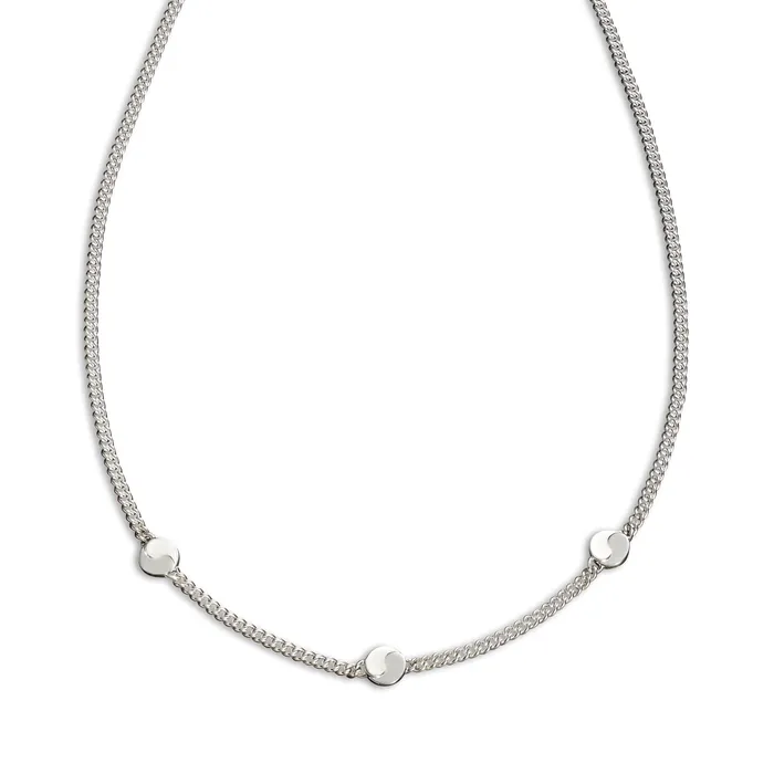 Taegeuk Peace Necklace Sterling Silver 18 LOUPN Necklaces