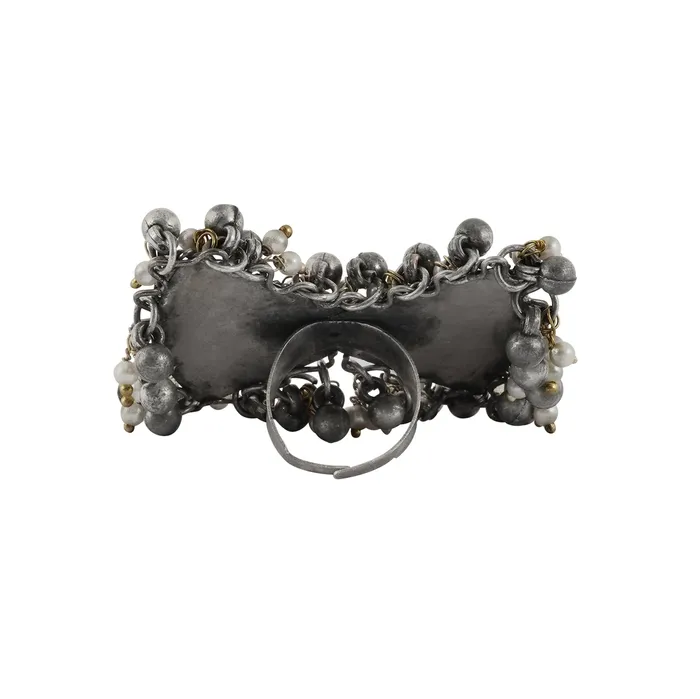 Teejh Lopa Silver Oxi isdised Ring Teejh Rings Teejh Lopa Silver Oxi isdised Ring Teejh Rings