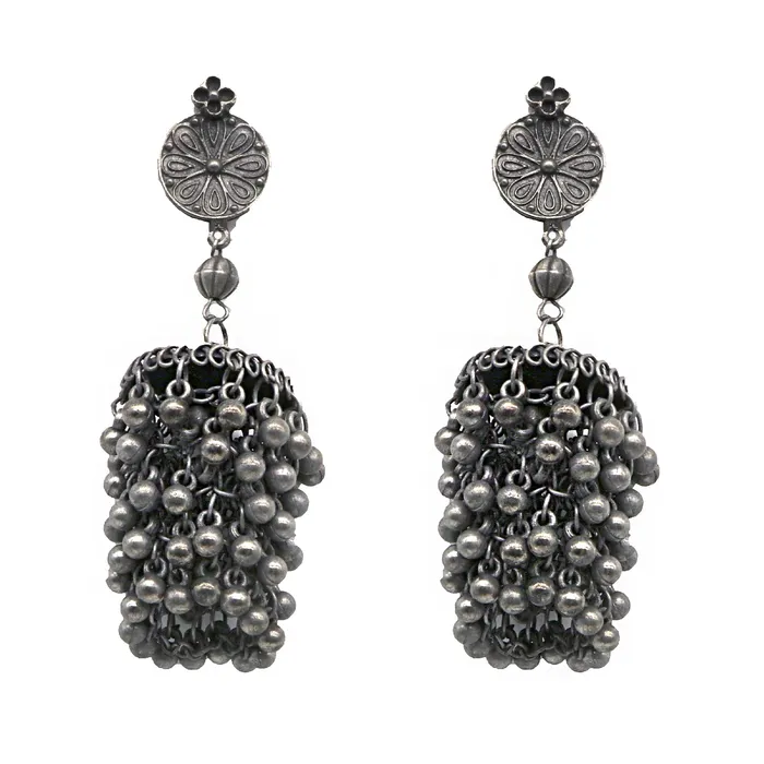 Teejh Rings Teejh Menha Silver Oxidised Jewelry Gift Set Teejh Rings Teejh Menha Silver Oxidised Jewelry Gift Set