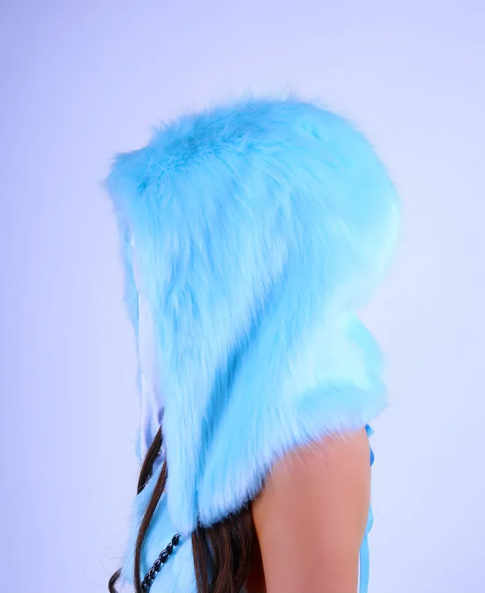 THE LUMI SHOP Earrings Cotton Candy Diva Fuzzy Hood